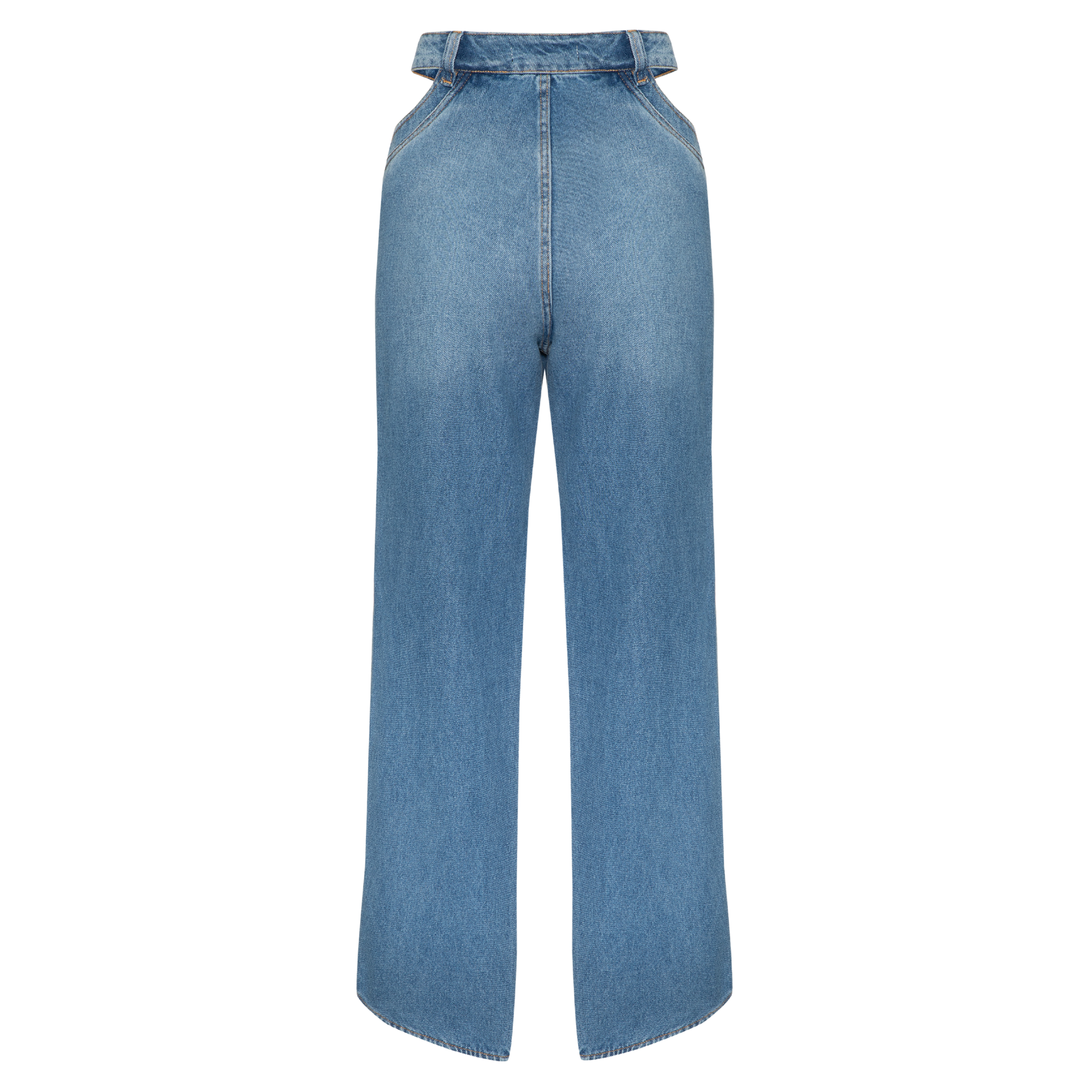 CALÇA RETA BLUE JEANS - DECADE